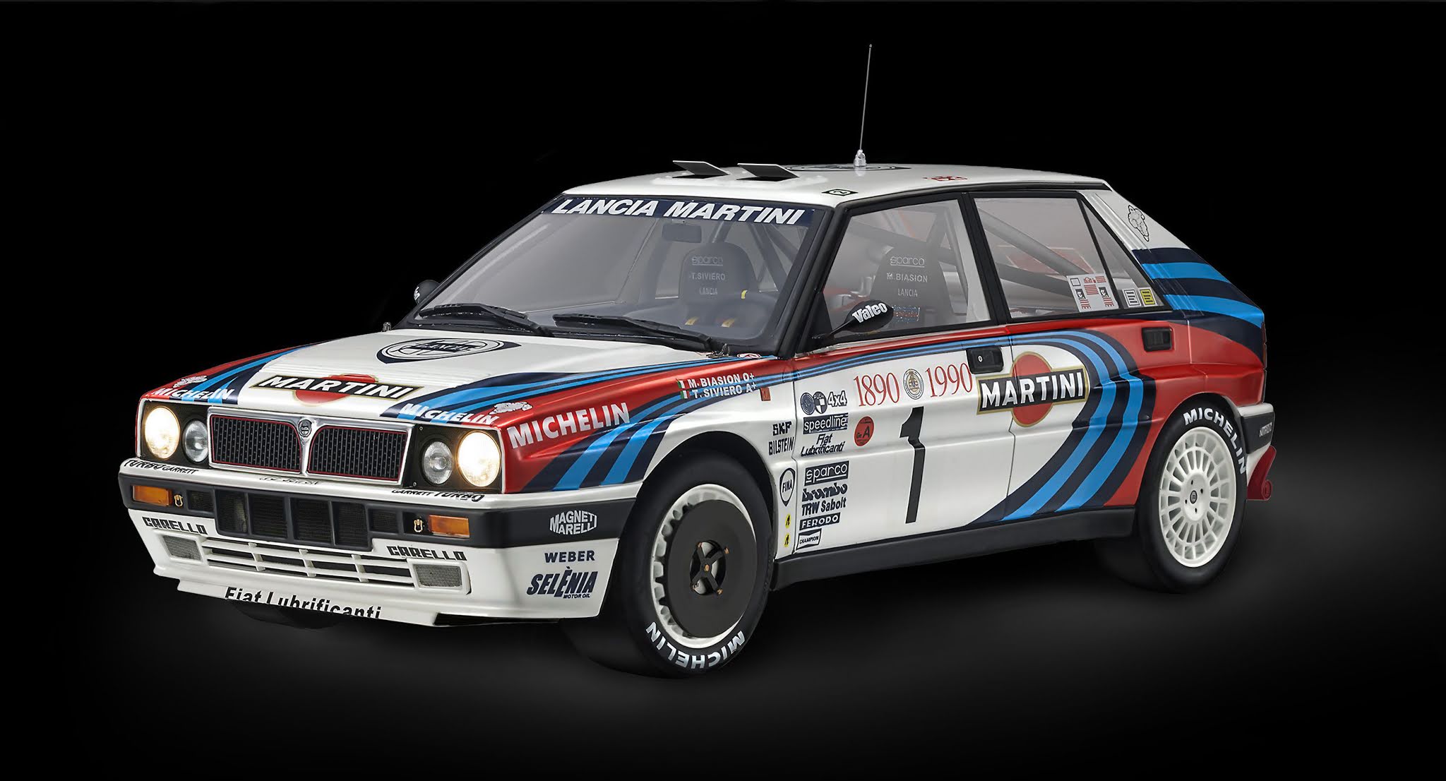 Preview: Italeri's new 1/12th scale Lancia Delta Integrale on the way...