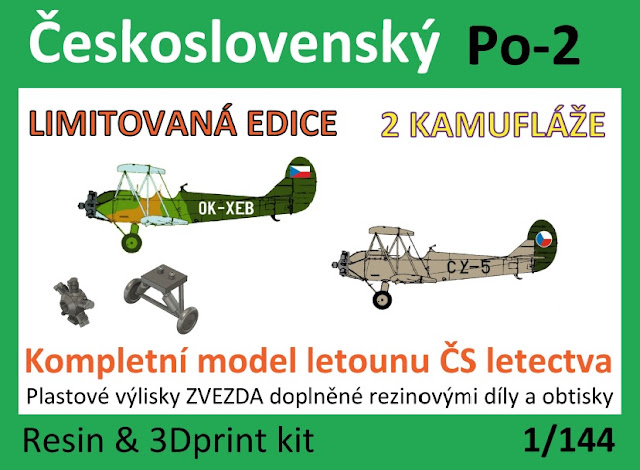 1/144 Czechoslovak Polikarpov Po-2 "Corn" - Vizi Models